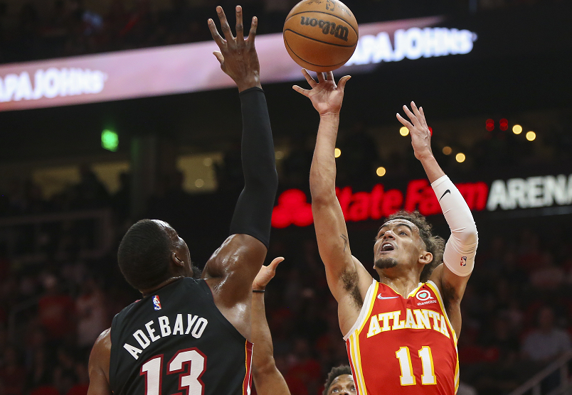  特雷杨末节连中关键球，老鹰险胜步行者巩固季后赛排名